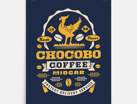 Chocobo Coffee Grunge