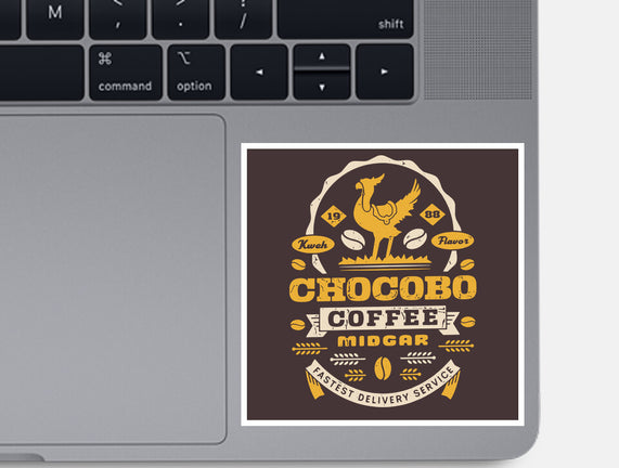 Chocobo Coffee Grunge