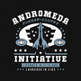 Andromeda Initiative Emblem-Womens-Off Shoulder-Tee-LAGELANTEE