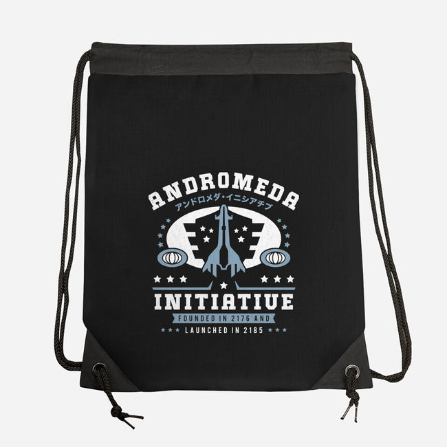 Andromeda Initiative Emblem-None-Drawstring-Bag-LAGELANTEE