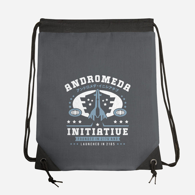 Andromeda Initiative Emblem-None-Drawstring-Bag-LAGELANTEE