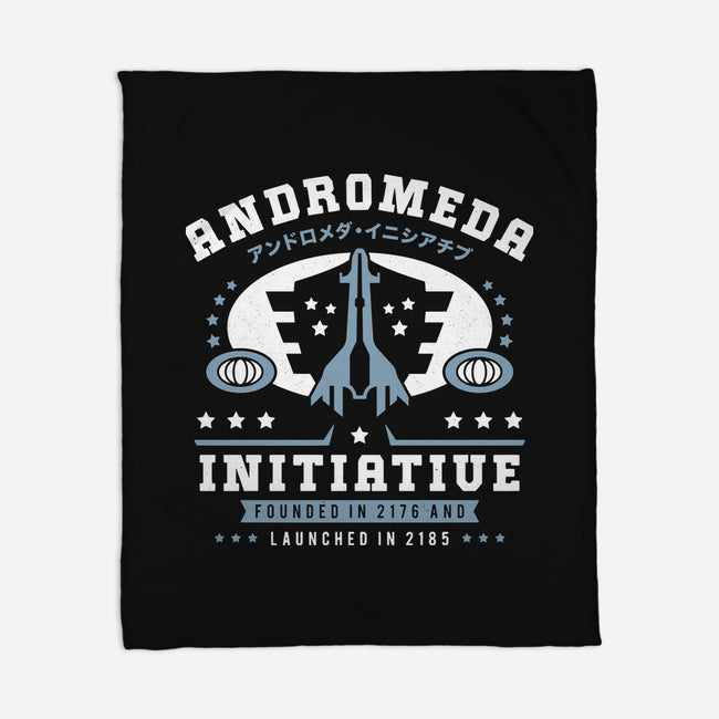 Andromeda Initiative Emblem-None-Fleece-Blanket-LAGELANTEE