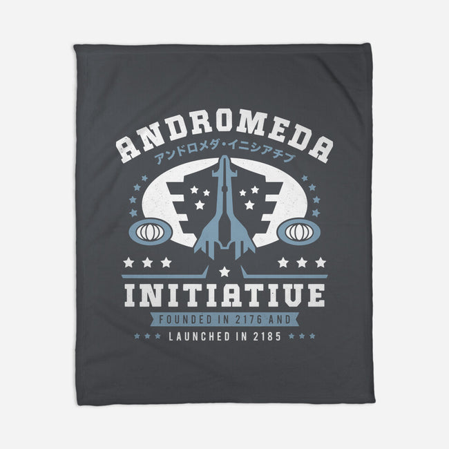 Andromeda Initiative Emblem-None-Fleece-Blanket-LAGELANTEE