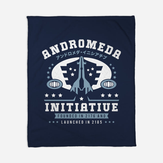 Andromeda Initiative Emblem-None-Fleece-Blanket-LAGELANTEE