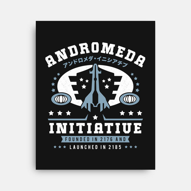 Andromeda Initiative Emblem-None-Stretched-Canvas-LAGELANTEE