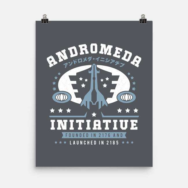 Andromeda Initiative Emblem-None-Matte-Poster-LAGELANTEE