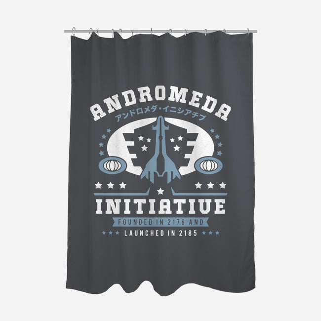 Andromeda Initiative Emblem-None-Polyester-Shower Curtain-LAGELANTEE