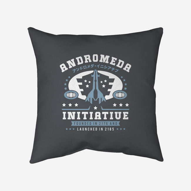 Andromeda Initiative Emblem-None-Removable Cover w Insert-Throw Pillow-LAGELANTEE