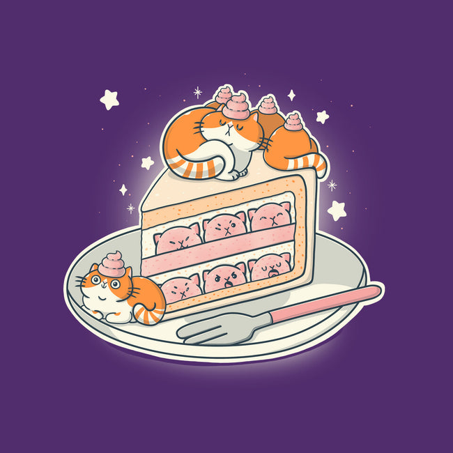 Kitty Cake-Womens-Fitted-Tee-Freecheese