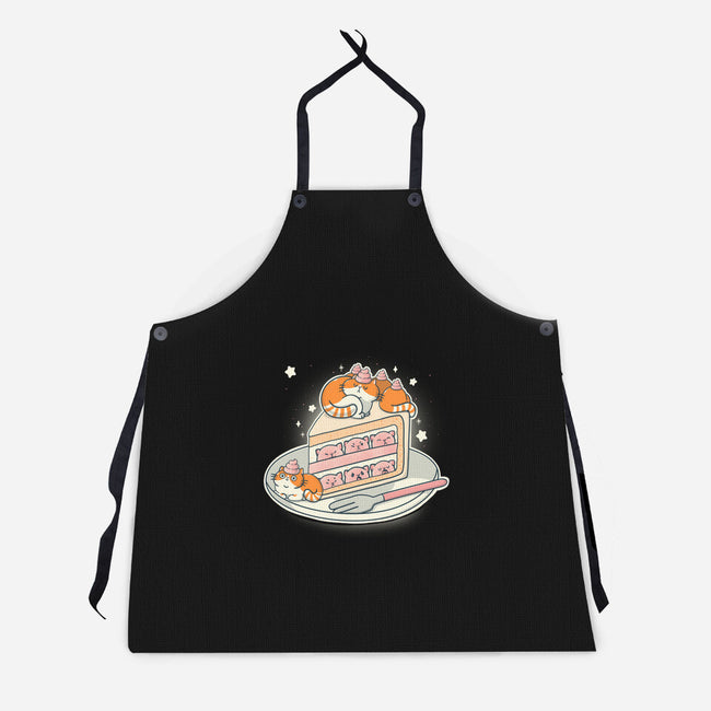 Kitty Cake-Unisex-Kitchen-Apron-Freecheese