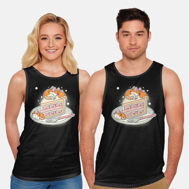 Kitty Cake-Unisex-Basic-Tank-Freecheese