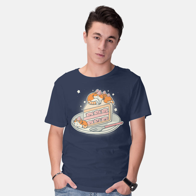 Kitty Cake-Mens-Basic-Tee-Freecheese