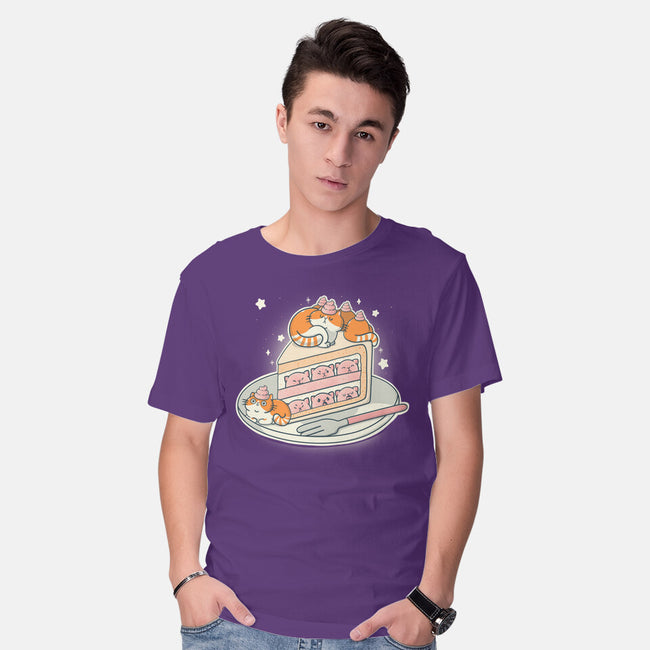 Kitty Cake-Mens-Basic-Tee-Freecheese