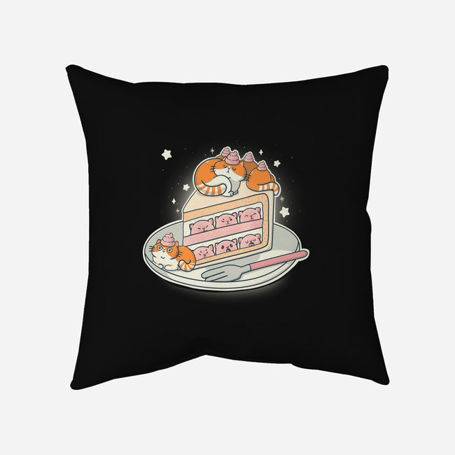 Kitty Cake-None-Removable Cover w Insert-Throw Pillow-Freecheese