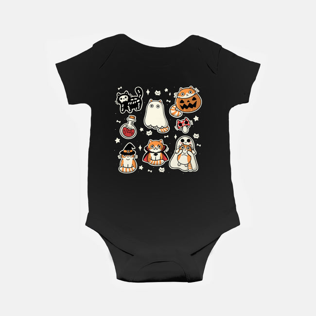 Meow Halloween-Baby-Basic-Onesie-Freecheese