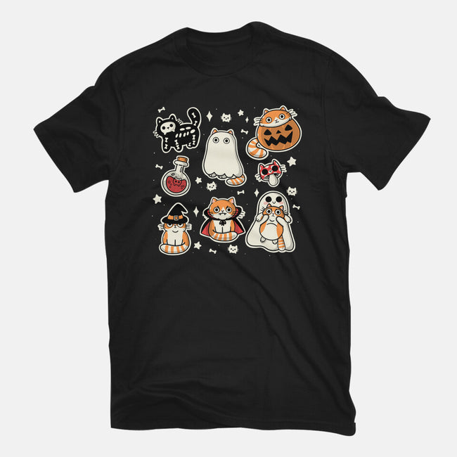 Meow Halloween-Mens-Premium-Tee-Freecheese