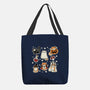 Meow Halloween-None-Basic Tote-Bag-Freecheese