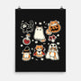 Meow Halloween-None-Matte-Poster-Freecheese