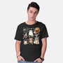 Meow Halloween-Mens-Basic-Tee-Freecheese