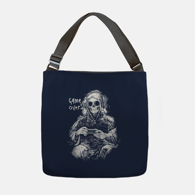 Game Over Reaper-None-Adjustable Tote-Bag-kharmazero