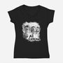 For All Catkind-Womens-V-Neck-Tee-kharmazero