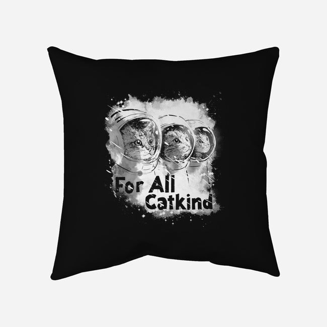 For All Catkind-None-Removable Cover w Insert-Throw Pillow-kharmazero