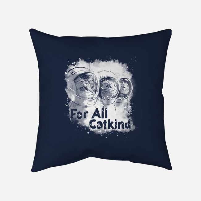 For All Catkind-None-Removable Cover w Insert-Throw Pillow-kharmazero