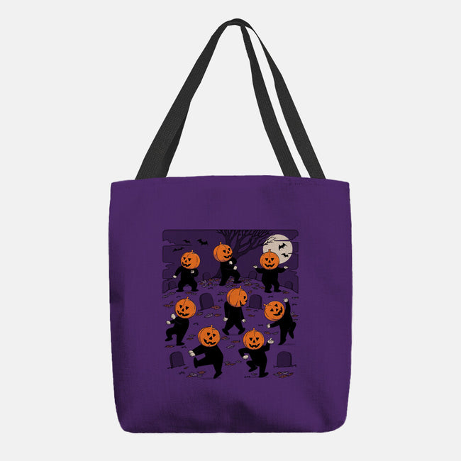 Halloween Dance-None-Basic Tote-Bag-pigboom