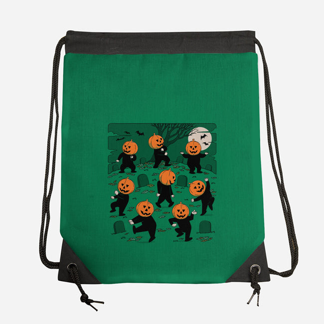 Halloween Dance-None-Drawstring-Bag-pigboom