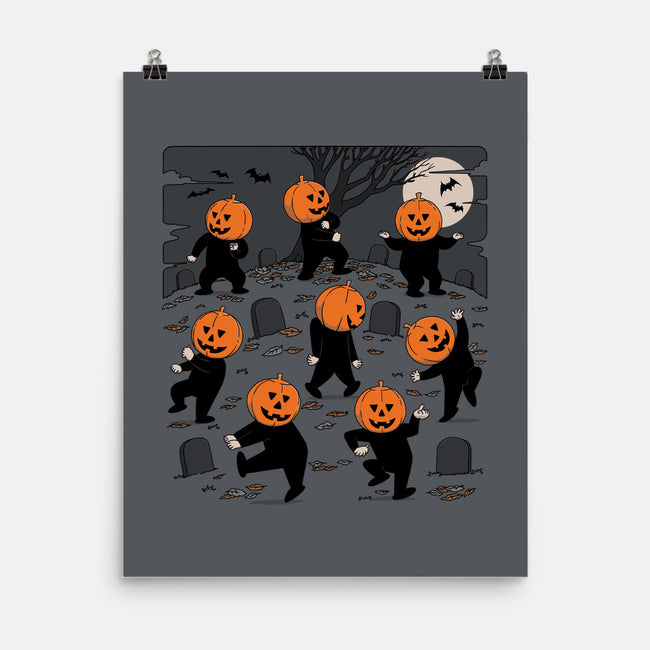 Halloween Dance-None-Matte-Poster-pigboom