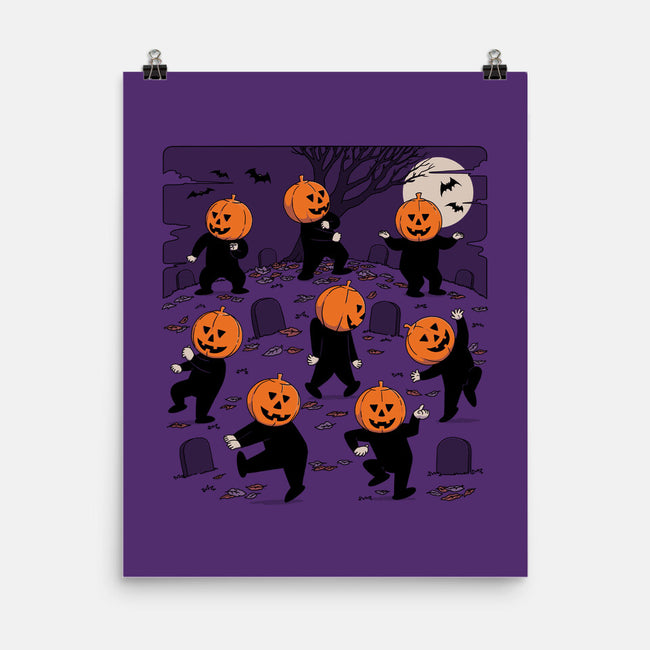 Halloween Dance-None-Matte-Poster-pigboom