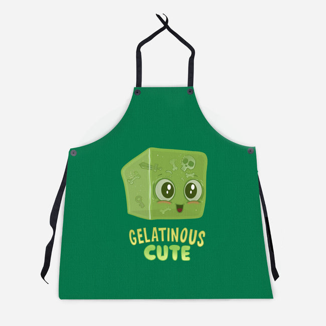 Gelatinous Cute-Unisex-Kitchen-Apron-queenmob