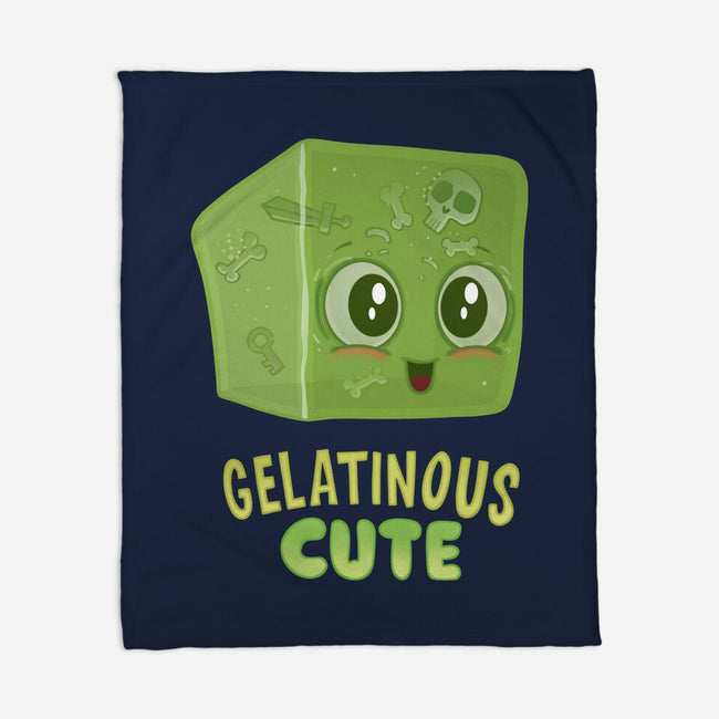 Gelatinous Cute-None-Fleece-Blanket-queenmob