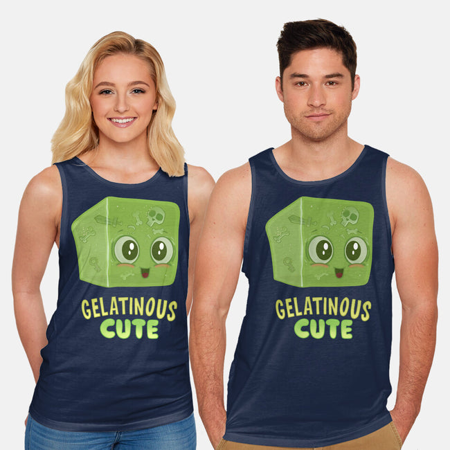 Gelatinous Cute-Unisex-Basic-Tank-queenmob