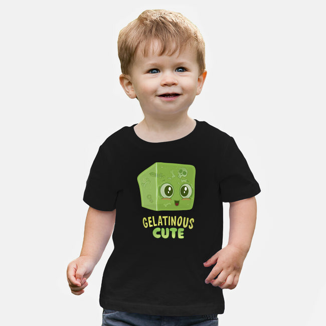 Gelatinous Cute-Baby-Basic-Tee-queenmob