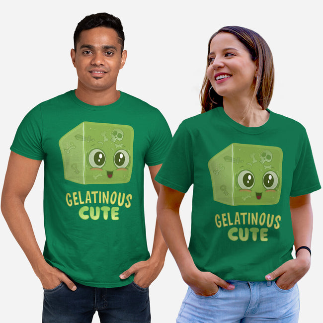 Gelatinous Cute-Unisex-Basic-Tee-queenmob