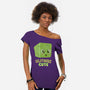 Gelatinous Cute-Womens-Off Shoulder-Tee-queenmob