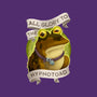 All Glory To The Hypnotoad-Unisex-Crew Neck-Sweatshirt-ChristaDoodles