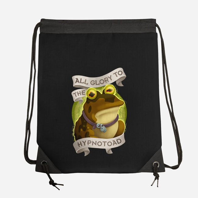 All Glory To The Hypnotoad-None-Drawstring-Bag-ChristaDoodles