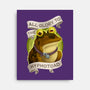 All Glory To The Hypnotoad-None-Stretched-Canvas-ChristaDoodles