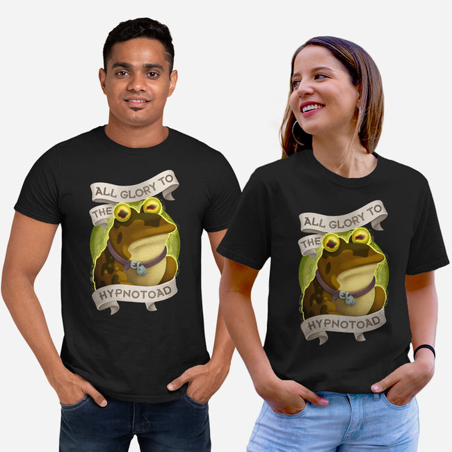 All Glory To The Hypnotoad-Unisex-Basic-Tee-ChristaDoodles