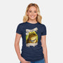 All Glory To The Hypnotoad-Womens-Fitted-Tee-ChristaDoodles