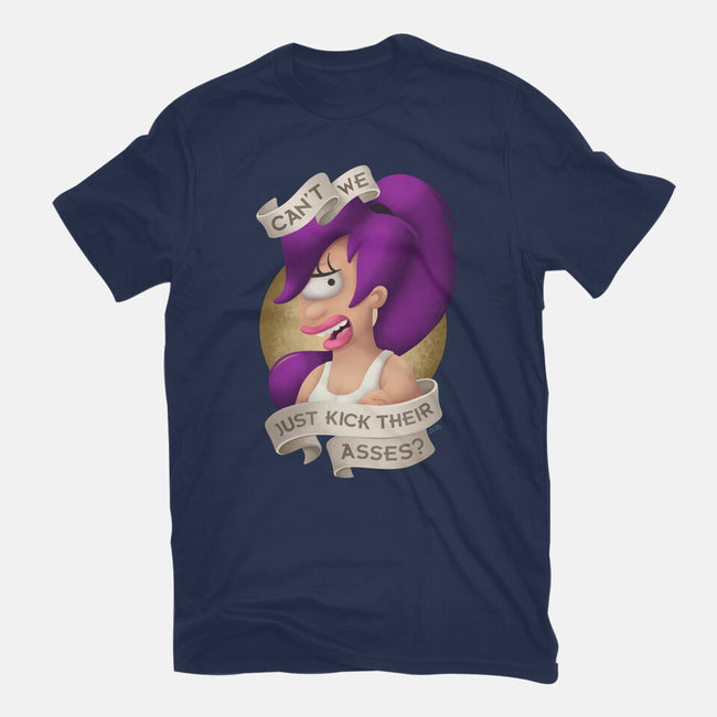 Can’t We Just-Womens-Fitted-Tee-ChristaDoodles