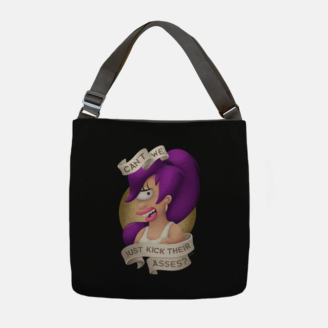 Can’t We Just-None-Adjustable Tote-Bag-ChristaDoodles