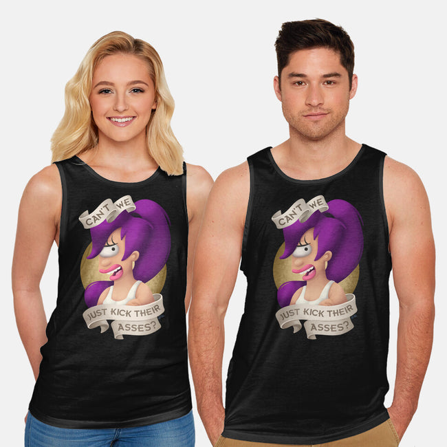 Can’t We Just-Unisex-Basic-Tank-ChristaDoodles