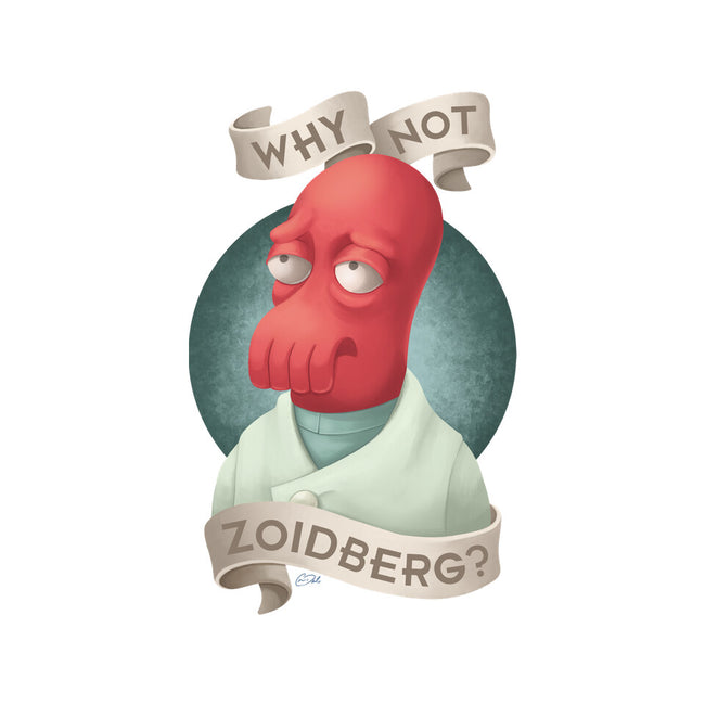 Why Not Zoidberg-None-Glossy-Sticker-ChristaDoodles