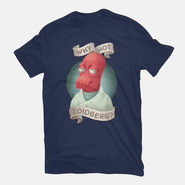 Why Not Zoidberg-Womens-Fitted-Tee-ChristaDoodles