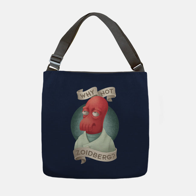 Why Not Zoidberg-None-Adjustable Tote-Bag-ChristaDoodles