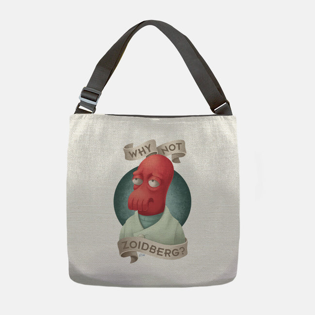 Why Not Zoidberg-None-Adjustable Tote-Bag-ChristaDoodles