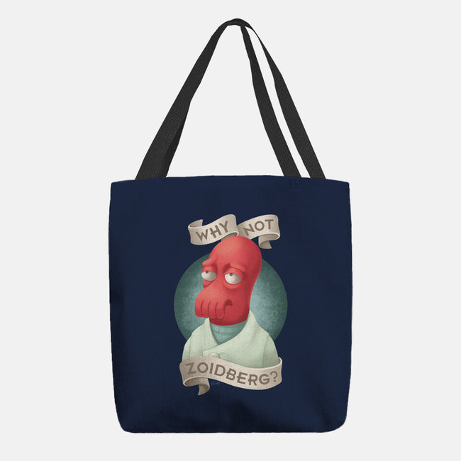 Why Not Zoidberg-None-Basic Tote-Bag-ChristaDoodles